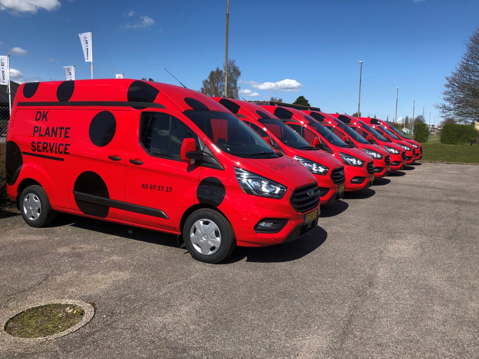 DK Planteservice biler