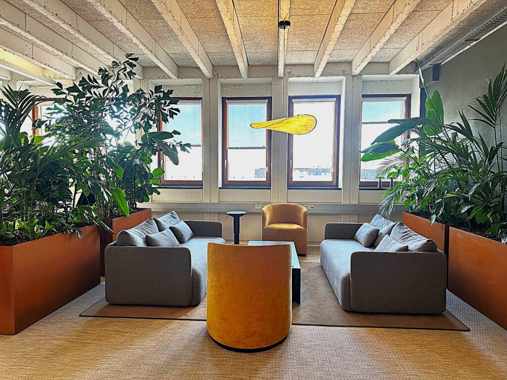 Trustpilot loungeområde